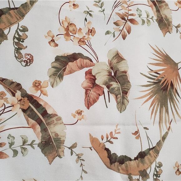 Tropical print tablecloth 60x82 - Picture 2 of 4